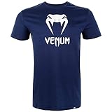 Venum Herren Classic T-Shirt, Marineblau, M