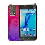 MARSPOWER Dual-Core P40 Pro Smartphone 5 Zoll Bildschirm Smartphone 512M+4G Smartphone 3D Glasbeschichtete Rückseite Rot - Rot U