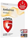 G DATA Antivirus 2022 | 5 PCs - 1 Jahr | Download | Aktivierungscode per Email | Antivirenprogramm für Windows 10 / 8 / 7 | zukünftige Updates ink