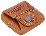 Gusti Kleingeldbörse Leder - Linus Münzbörse Wiener Schachtel Münzbeutel Coin Purse klein Hellb