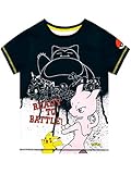 Pokemon Jungen Snorlax T-Shirt Blau 110