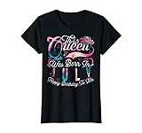 This Queen Was Born In Juli Happy Birthday To Me Queen BD T-S