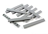 LEGO 10 Stück Fliese 1x8 Noppen Hellg