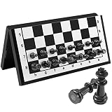 Schachspiel Schach Magnetisch Reise Spiel Hochwertig Chess Set Folding Schachbrett für Erw