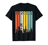 Glück Auf! Duisburg T-Shirt Skyline Vintage T-S
