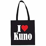 Reifen-Markt Tasche I Love Kuno Größe 38x42 Farbe Schwarz Druck W