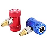 Professionelle Schnellkupplungen Klimaanlage Service Port Adapter Sicherheitsschnellkupplung Fit für R1234y