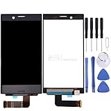LLJDD LCD Bildschirmwechsel für Sony Xperia x Compact LCD Display- und Touchscreen-Digitalisierer-Baugruppe mit Reparaturwerkzeug-Kits (Color : Black)