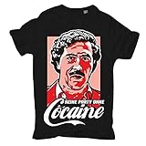 Männer T-Shirt Funshirt Keine Party ohne Cocaine Größe S - 5XL