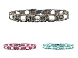 EM-Keramik-Halsband für Hunde & Katzen - Maßanfertigung EM-Band Original US-Paracord (21-30 cm, Camouflage)