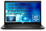 DELL 2021 Newest inspiron 15 3000 PC Laptop, 15.6' HD Anti-Glare Non-Touch Display, Intel 2-Core 4205U Processor, 8GB RAM, 128GB PCIe SSD, Webcam, Bluetooth, Win 10