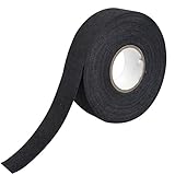 Catime Tennis Griffband Selbstklebend Tennisschläger Band, Hockey Schläger Band, Rutschfestes Schlägertape Overgrip für Eishockey Tennis Squash Badminton, 25m (Schwarz)