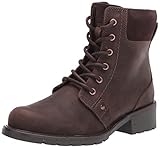 Clarks Damen Womens Orinoco Spice-Dark Brown Nubuck-10M Stiefelette, Dunkelbraun, 41.5 EU