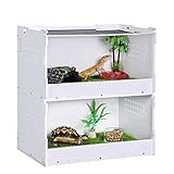 Cosy-TT Terrarium, Durchscheinend Terrarium Reptielien, Reptile House,Tragbarer Reptilien Terrarium Lebensraum Für Mini-H