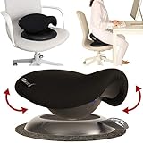 Humantool Tragbarer Sattelhocker – macht jeden Stuhl zu einem Swinging-Sattelstuhl, perfekt für ergonomische Bürostuhl, ein tolles Geschenk für Kollegen und Freunde, b