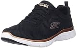 Skechers Damen Flex Appeal 4.0 Brilliant View Sneaker, Schwarz, 38 EU