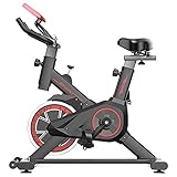 DnKelar Mini Heimtrainer Fahrrad für zuhause, Heim Sitzfahrrad mit Digitaler Monitor, Multifunktionaler Beintrainer Fahrradtrainer mit 6 einstellbare Sitzhöhen, Fitness Bike 100 kg Belastb