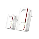 AVM FRITZ!Powerline 540E / 510E WLAN Set (500 MBit/s, WLAN-Access Point, Fast-Ethernet-LAN), deutschsprachige V