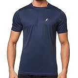 CFLEX Herren Sport Shirt Fitness T-Shirt Sportswear Collection - Navy XL