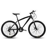 D&XQX 30-Gang Mountainbikes, 26-Zoll-Adult High-Carbon Stahlrahmen Hardtail Fahrrad, Männer All Terrain Mountainbike, Anti-Rutsch-Bikes,21 Sp