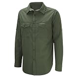 Craghoppers Herren Outdoor Reise Kiwi Langarm Hemd, grün(Cedar),L