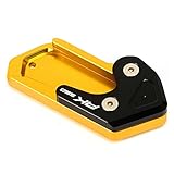 Motorrad Kickstand Expander. Motorrad Seitenständer Pad Vergrößerer Kickstand Side Auxiliary Für KY-MCO AK550 AK 550 ak550 2017-2020 Modifizierte Motorradteile (Color : Gold)