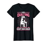 Damen Quilten Nähen Quilter T-S