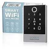 SMART WiFi Wandleser Zutrittskontrolle Elektronisch, Zugangskontrolle mit Fingerprint, RFID, Code & Handy Öffnung, Fingerabdruck Leseg