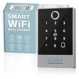 SMART WiFi Wandleser Zutrittskontrolle Elektronisch, Zugangskontrolle mit Fingerprint, RFID, Code & Handy Öffnung, Fingerabdruck Leseg