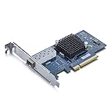 10Gtek® 10GbE PCIE Netzwerkkarte für Intel X520-DA1-82599ES Chip, Single SFP+ Port, 10Gbit PCI Express x8 LAN Adapter, 10Gb NIC für Windows Server, Win8, 10, Linux