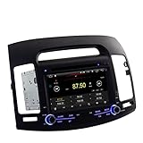 SFUO 2 DIN CAR Radio GPS Navigation Stereo Multimedia WiFi DSP. Carplay Android 11. 0 Auto-DVD-Player Fit for Hyundai Elantra 2007-2011
