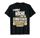 T-Shirt Koch kochen Küche Beruf Geschenk Sp