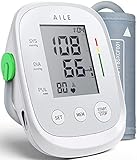 [2021] AILE Blutdruckmessgerät Oberarm, Blutdrckmessgeraet Oberarm Pulsmesser Blood Pressure Monitor Oberarmblutdruckmessgerät 8.7”-16.5”( Blutdruckmanschette Oberarm Große Manschette ), 2*99 Lesung