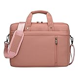 LOSORN ZPY 13-17 Zoll Laptop Tasche mit Schultergurt Aktentasche für Laptop/Notebook Computer/MacBook, Rosa, 17 Z