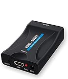 HDMI auf SCART Adapter,GANA HDMI zu Scart Konverter 1080P HDMI to Scart Adapter 60Hz HD für PS3 Sky DVD Blu-Ray