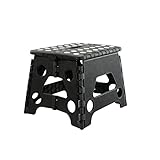 Tritthocker Klapphocker Fußbank Kinderhocker Klapptritt Trittbank Sitzhocker Klappstuhl (Höhe: 20 cm - belastbar bis 80 kg)