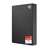 Seagate One Touch 5 TB externe Festplatte, HDD PC/Notebook/Mac, USB 3.0, schwarz, 2 Jahre Data Rescue Service, Modellnr.: STKC5000400