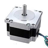 AGiao dauerhaft 23 1.8 Grad 57 Hybrid-Schrittmotor 2 Phase 41mm Motor 0.55N.m 2.8A Schrittmotor for 3D-Drucker Monitor Geräte Komp