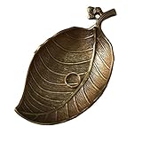 GXDJC Schlüsselschale aus Kupfer, reines Kupfergehäuse, Schlüsselaufbewahrung, kreatives Tablett, Dekoration, tolles Geschenk für Familie und Freunde (Farbe: B)