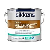 Sikkens Cetol Wetterschutzfarbe Extra, Weiß 2,5