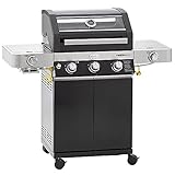 Rösle Videro G3-S Vario+ 50mbar schwarz inkl. Abdeckhaube 25516 BBQ-Station Gasg