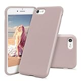 CIUTEK Hülle für iPhone 6/6S Hülle Matt Silikon Dünn HandyHülle Stoßfest Slim Gummi Schutzhülle Kratzfest Case Cover mit Soft Microfaser Tuch Futter Kissen,