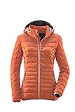 G.I.G.A. DX Damen Uyaka Casual Funktionsjacke In Daunenoptik Mit Abzippbarer Kapuze, dunkelapricot, 40