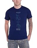 U2 T Shirt I+E Paris Event 2015 Tour Nue offiziell Herren Dark Navy Blau ex T