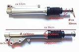 2 x Stossdämpfer Vorne Federbein Modell A NOVA Benzhou 50er Motorroller R