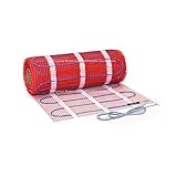 HEQIE-YONGP Elektrische Fußbodenheizkette 130 sqft 12 m² Electric Strahlungsboden Wärmeheizung System Erwärmung Kit Matte mit WiFi Thermostat (Color : Only mat, Length : 12M2)