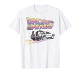 Back To The Future DeLorean Flames T-S