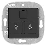 OPUS® 55 Elektronischer Rollladenschalter Farbe anthrazit - seideng