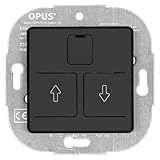 OPUS® 55 Elektronischer Rollladenschalter Farbe anthrazit - seideng
