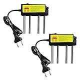 Wasserelektrolysetest Elektrolyse Wasserwerkzeuge Tragbarer Wasserqualitätstester Wasserreinheitstester Wasserelektrolyse für Trinkwasser/Reinigung/Hydroponik/Aquarien, für alle Wasserarten (2pc)